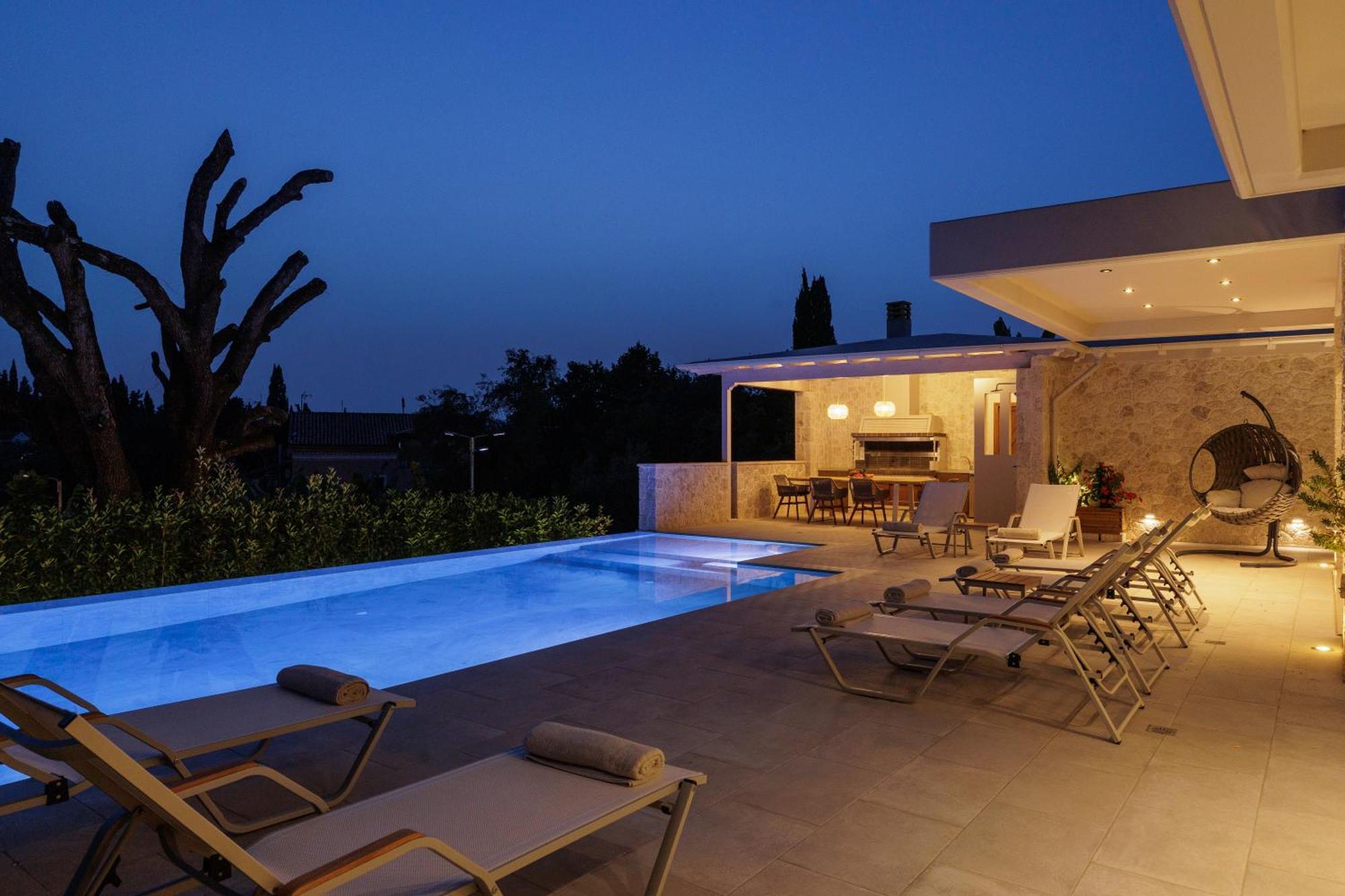 קונטואקלי My Mediterranean Corfu Luxury Villa With Private Swimming Pool מראה חיצוני תמונה